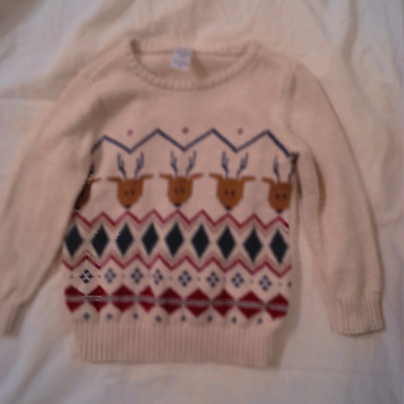 Carter's Cream Knit Sweater - Picture 4 of 8